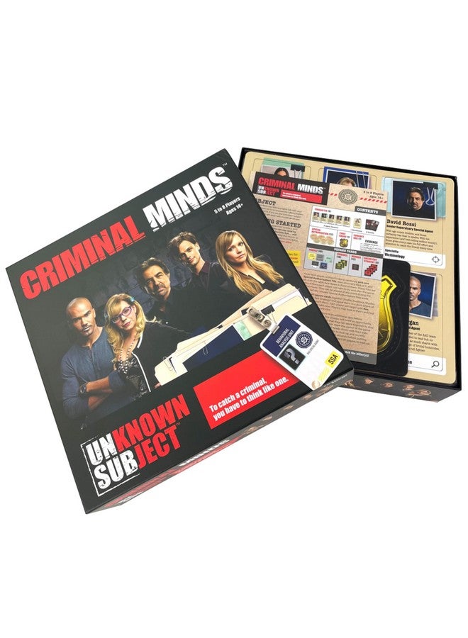 PlayMonster Criminal Minds Unknown Subject Board Games for Adults - Adult Games for Game Night, Social Deduction, Board Games for Family Night, Family Game, Ages 14+, 5-8 Multi-Player Games - Image 3