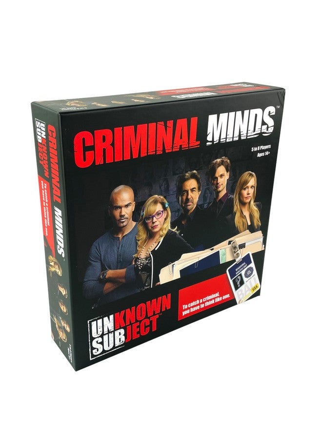 PlayMonster Criminal Minds Unknown Subject Board Games for Adults - Adult Games for Game Night, Social Deduction, Board Games for Family Night, Family Game, Ages 14+, 5-8 Multi-Player Games - Image 1