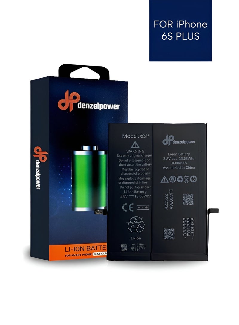 Denzelpower Deans Replacement Lithium-Ion Polymer Battery for iPhone 6 Plus, 3600mAh/13.68Wh, High Capacity High Quality Battery - Image 1