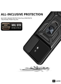 Generic Protective Case Cover For Nokia C10 Sliding Camera Cover Design TPU+PC  - Image 3