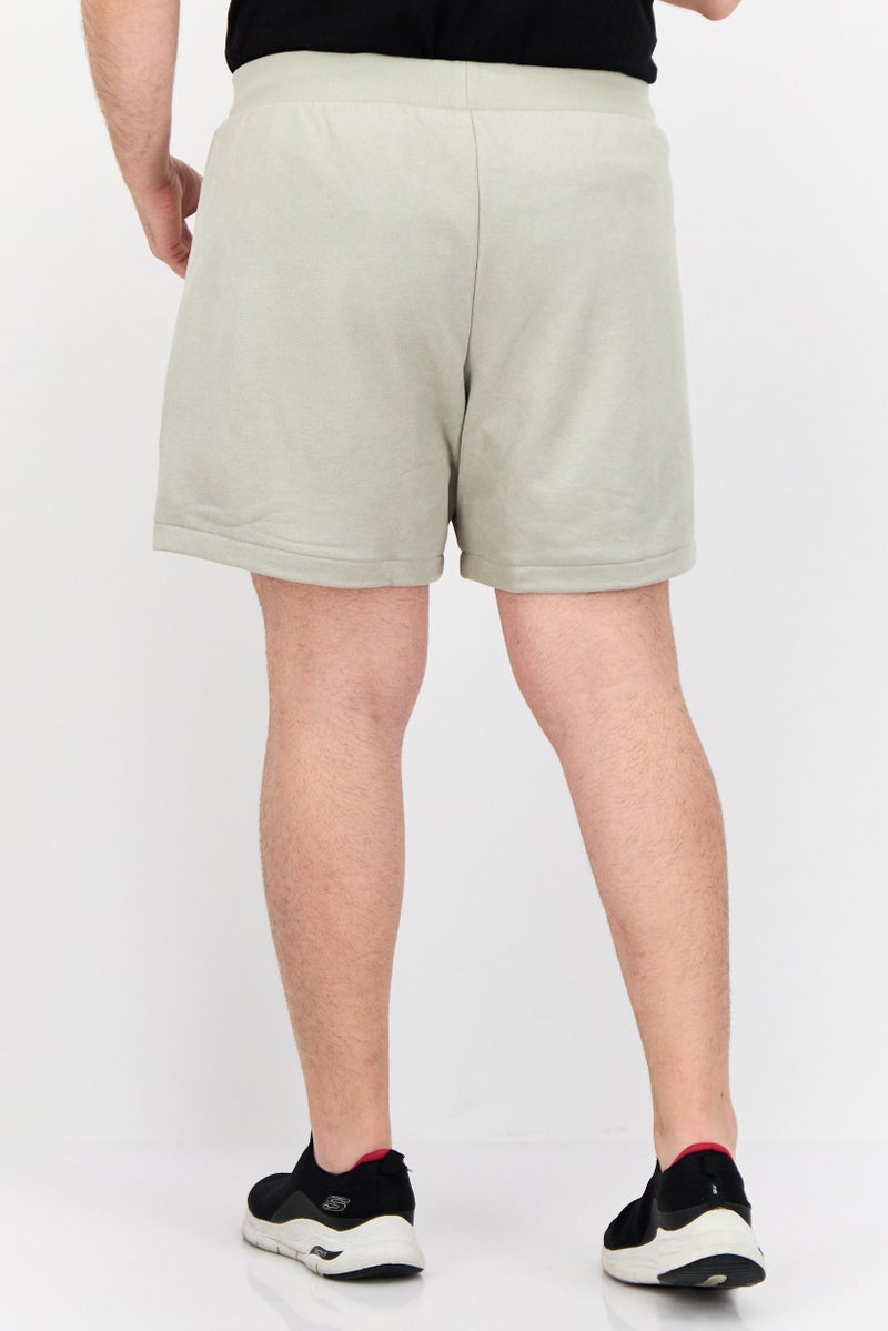 Adidas Men Sportswear Fit Basketball Shorts, Pale Sage Green  - Image 4