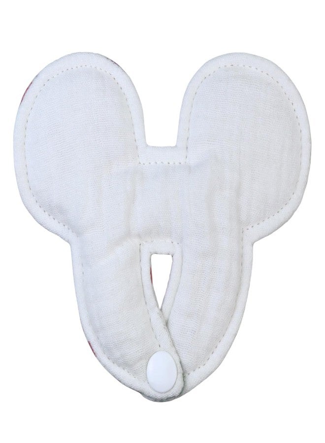 welsoon 7 Pack Feeding Tube Pads G-Tube Pads Covers Mouse Ear Button Pads for G-Tube or J Tube Reusable and Comfort - Image 4