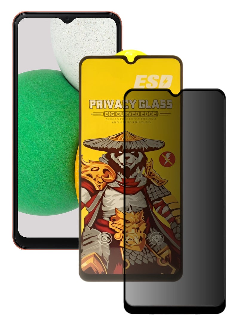 ESD Tempered Dustproof Privacy Glass Screen Protector Compatible For Samsung Galaxy A04 Core - Image 1