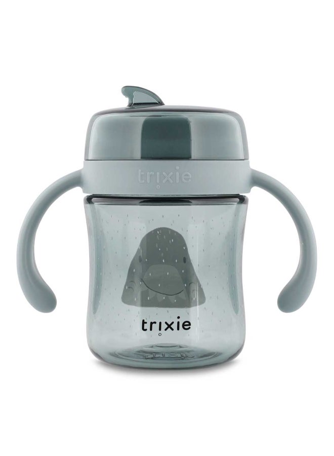 Trixie 360 Degrees Learning Cup With Handles - 240ml - Mr. Shark - Image 2