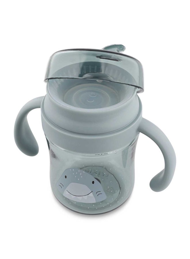 Trixie 360 Degrees Learning Cup With Handles - 240ml - Mr. Shark - Image 4