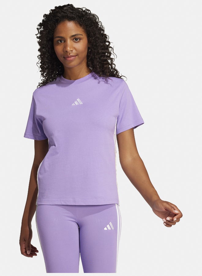 Adidas essentials 3-stripes cotton women's t-shirt  - Image 1