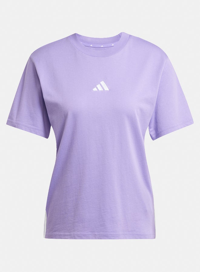 Adidas essentials 3-stripes cotton women's t-shirt  - Image 2