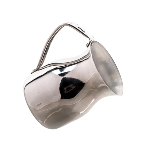 IMUSA USA 1Qt Aluminum Traditional Chocolatera, Silver - Image 1