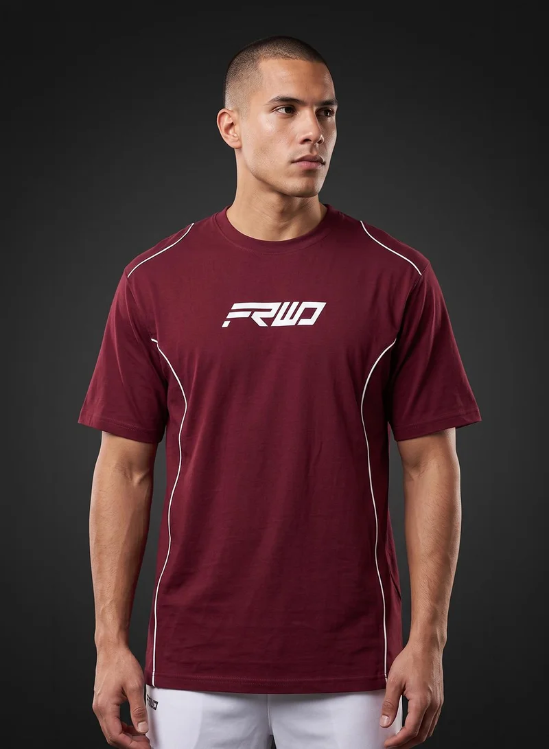 Seventy Five T-Shirt With Piping And Frwd Logo