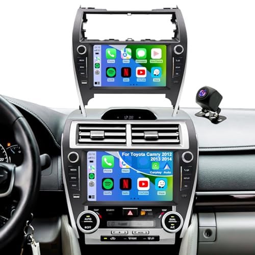Aitrenlu 64G Upgrade Car Radio for Toyota Camry 2012 2013 2014, Wireless Carplay Android Auto, Android 13 Car Stereo, 9 Inch ISP Touch Screen, Bluetooth 5G WiFi/GPS/SWC/FM, with Backup Camera (Fit for J.B.L) - Image 1