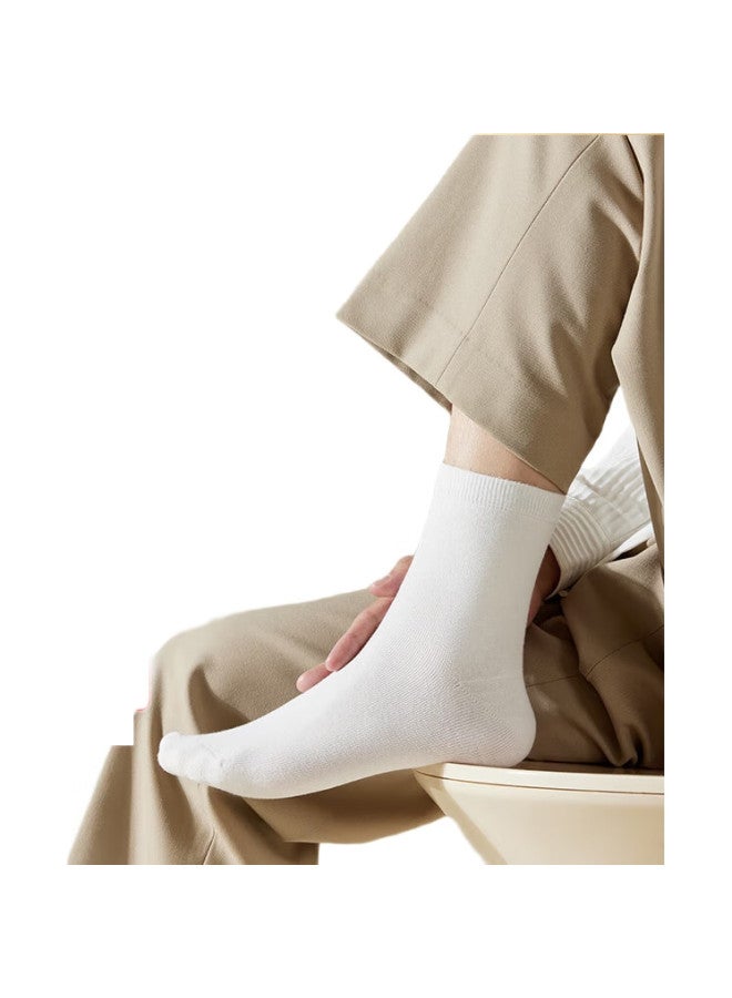 A Fish Men'S Business Socks, 7A Grade Antibacterial And Odor-Resistant, Mid-Calf Length, Breathable, For Spring And Summer, Recommended For Long Journeys - Image 3