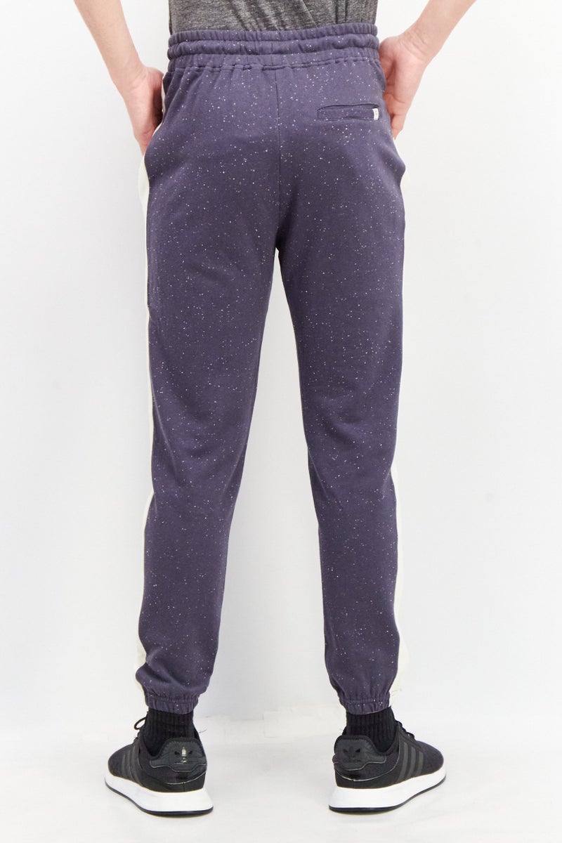 Sovereign Code Men Regular Fit Textured Drawstring Jogger Pant, Navy - Image 2