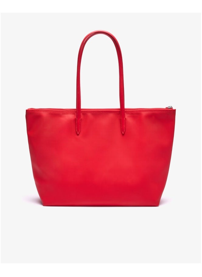 LACOSTE Lacoste Bag In Red Large Fashion Versatile Tote Bag Shoulder Bag Cross-body Bag Handbag  - Image 2