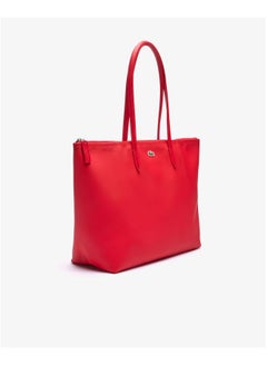 LACOSTE Lacoste Bag In Red Large Fashion Versatile Tote Bag Shoulder Bag Cross-body Bag Handbag  - Image 3