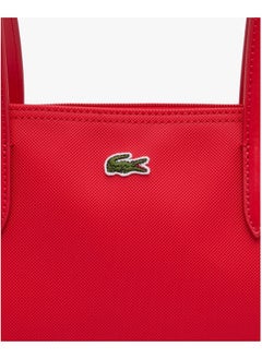 LACOSTE Lacoste Bag In Red Large Fashion Versatile Tote Bag Shoulder Bag Cross-body Bag Handbag  - Image 4
