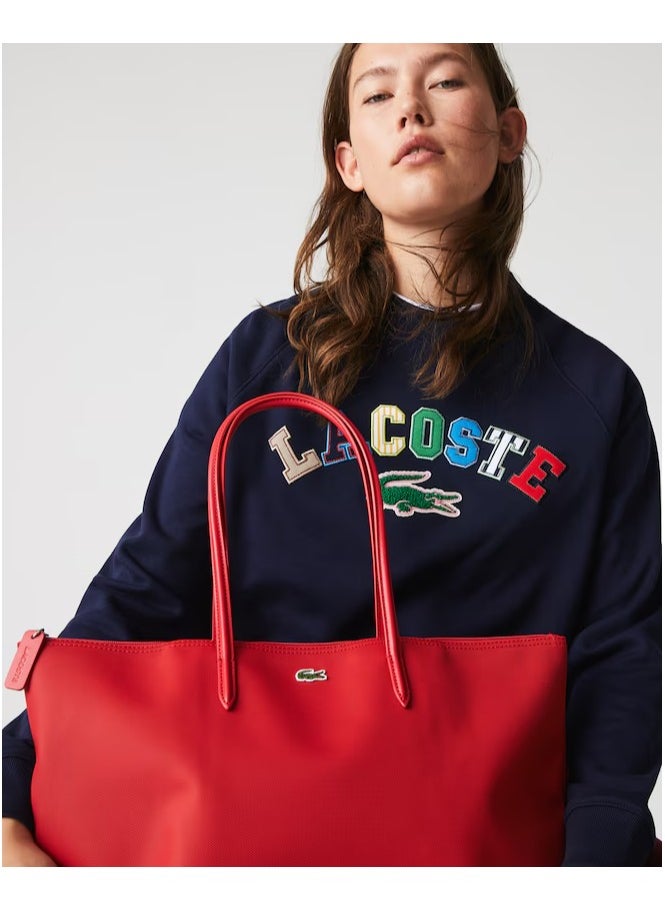 LACOSTE Lacoste Bag In Red Large Fashion Versatile Tote Bag Shoulder Bag Cross-body Bag Handbag  - Image 5