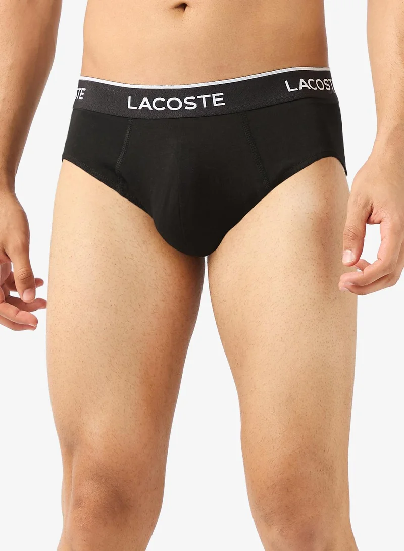LACOSTE 3 pack stretch briefs