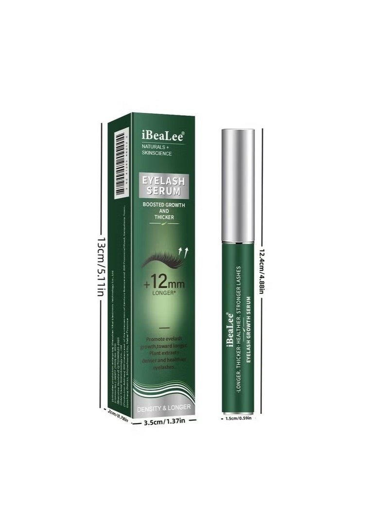 iBealee Lash-Serum, Promotes Longer-Looking Lashes & Brows, Lash Enhancing Serum With Natural Formula Vegan & Cruelty A Escolha 8ML-HY - Image 3