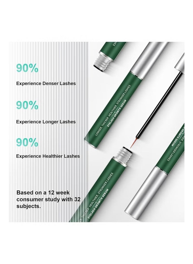 iBealee Lash-Serum, Promotes Longer-Looking Lashes & Brows, Lash Enhancing Serum With Natural Formula Vegan & Cruelty A Escolha 8ML-HY - Image 5