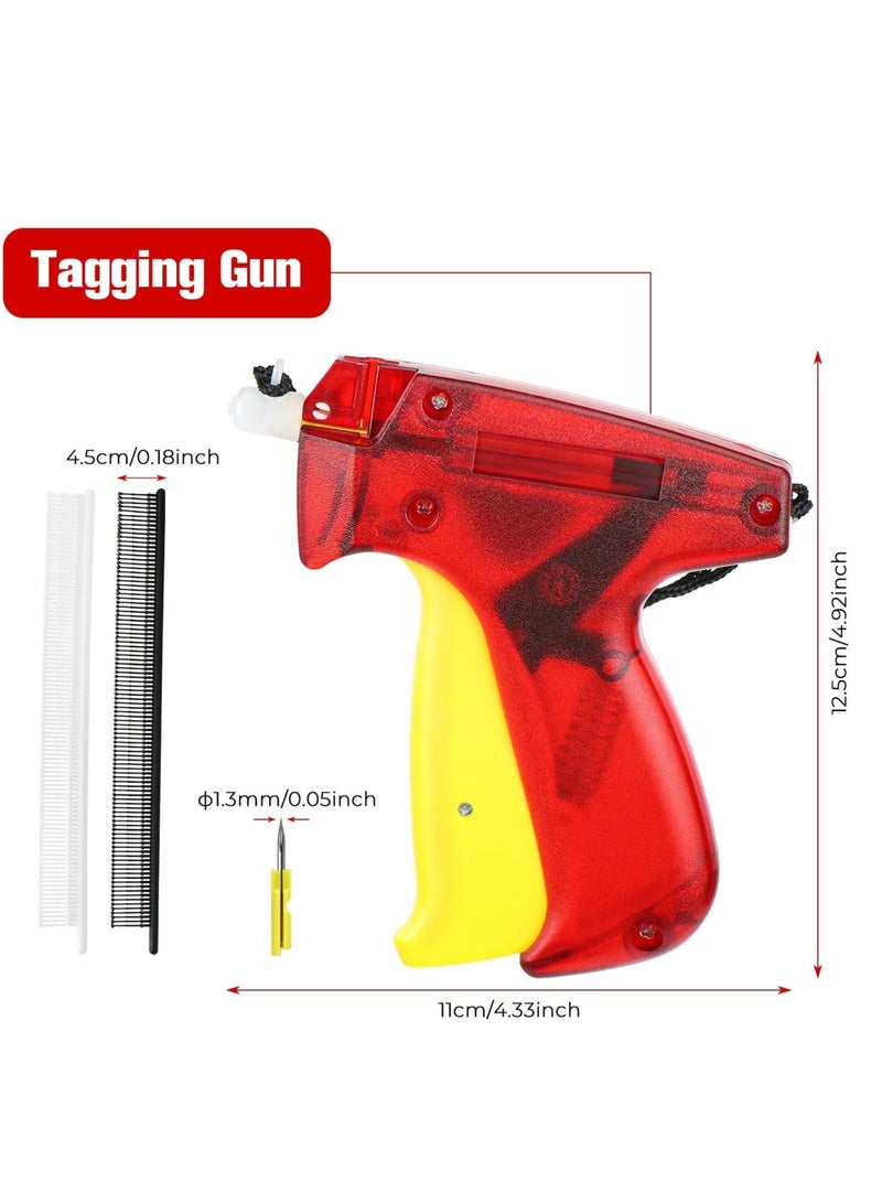 Captaintech Clothes Tagging Gun Kit, Tag Gun for Clothes, Kimble Gun with 2000 Plastic Tag Fasteners, Clothes Mending Quilting Stitch Tag Gun with1 Needle, Attach a Tag in Seconds - Image 2