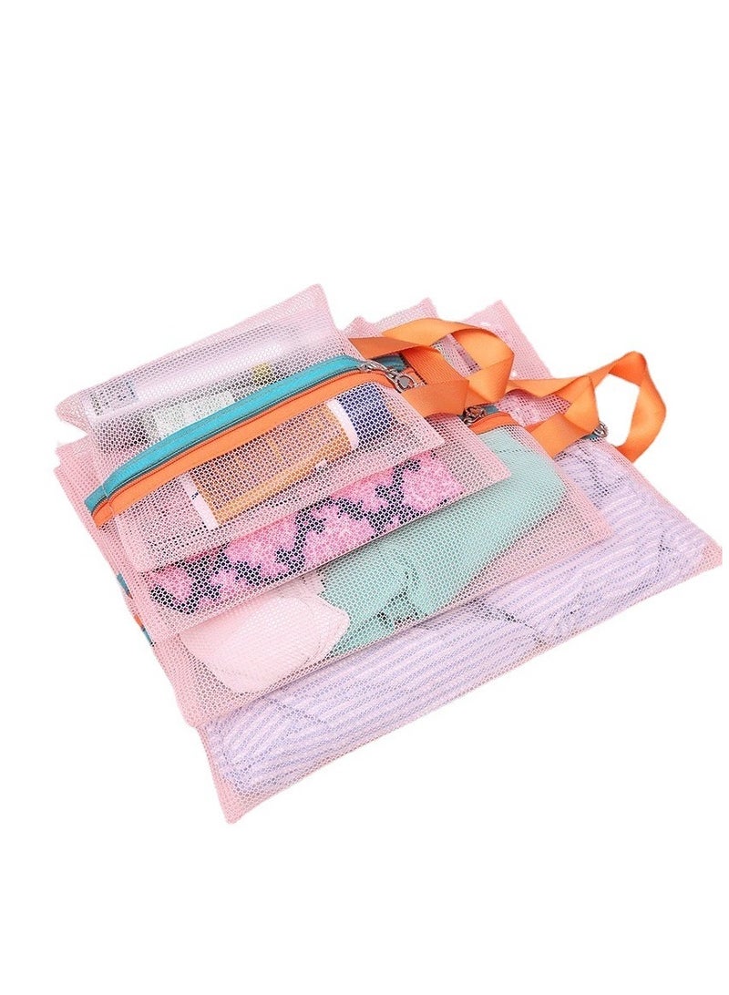 4-Piece  Storage Bag Toiletries Cosmetic Bag Shoe Bag Storage Travel Storage Bag - Image 3