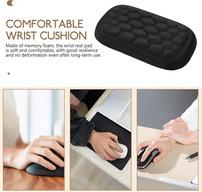 Wrist Support Mousepad and Keyboard Wrist Rest Pad for Office and Gaming for Computer Use - Image 4