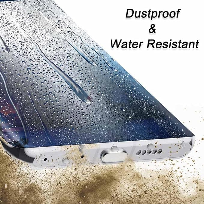 Enclave USB C Dust Plug, Type C Anti Dust Plug Cover Charging Port Protector Cap with Cleaning Brush for All USB C Devices.(Pack of 2) (Silver) - Image 4
