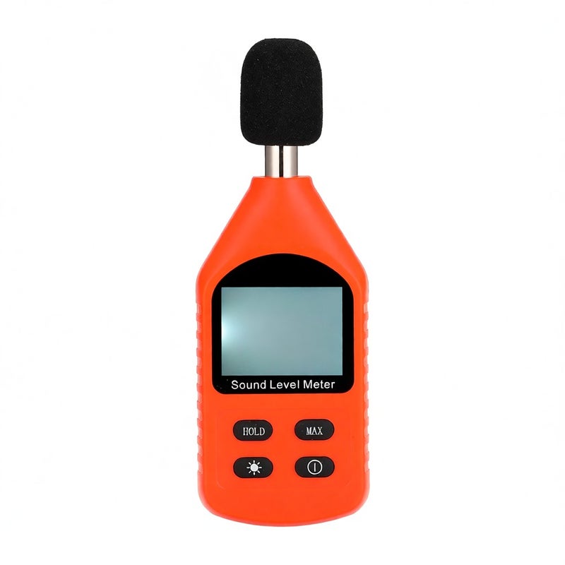 JD-118 Digital Noise Detector Mini Lightweight High Accuracy Decibel Monitoring Device Sound Level Meter with LCD Backlight - Image 1
