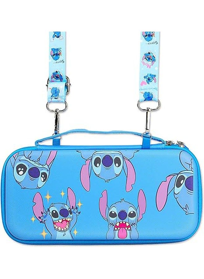 general Switch Portable Travel Switch OLED Carrying Case for Nintendo Switch OLED with Shoulder Strap, Internal Protective Storage Pouch for NS Consoles and Accessories - Image 1