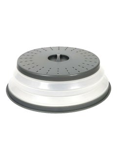 Tovolo Heat-Resistant Sturdy Collapsible Microwave Food Cover Charcoal Large 47005-200  - Image 1