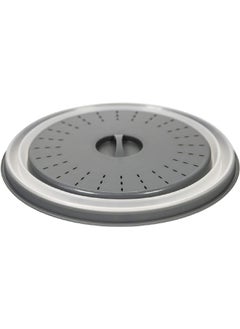 Tovolo Heat-Resistant Sturdy Collapsible Microwave Food Cover Charcoal Large 47005-200  - Image 3