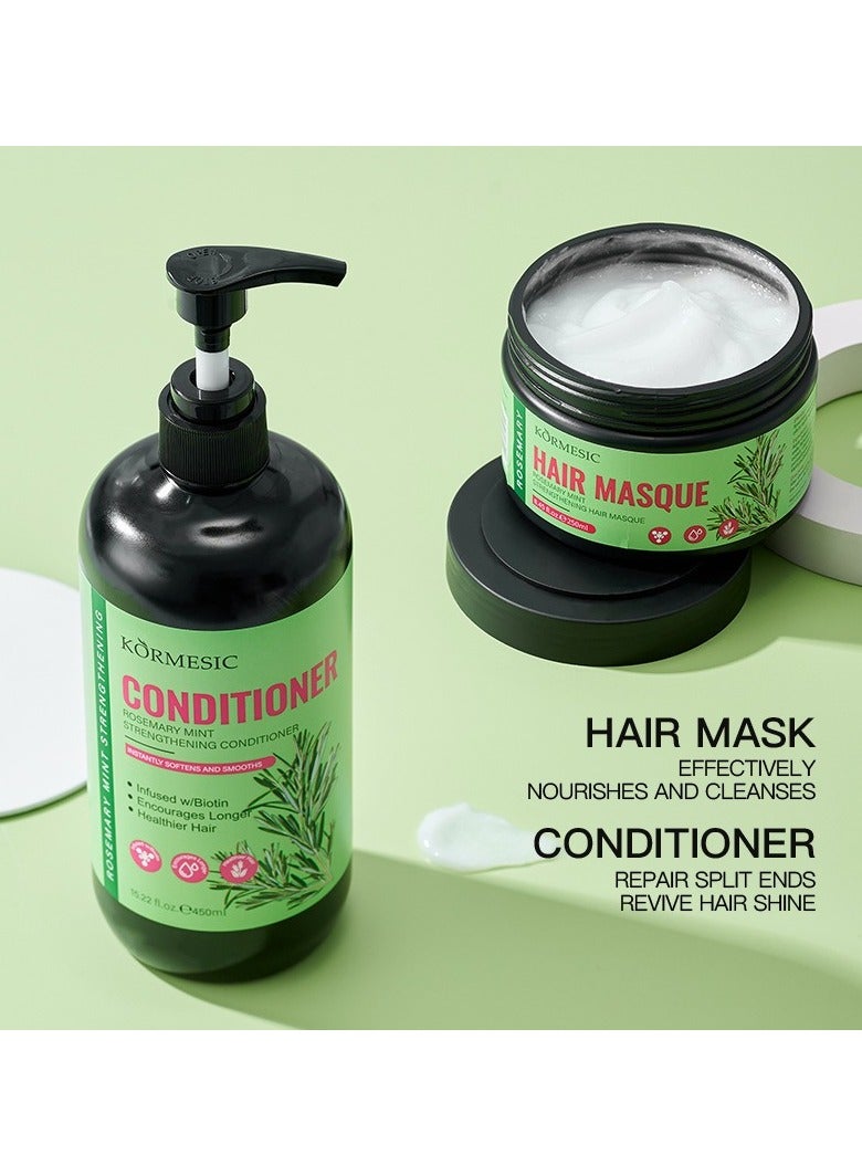 Kormesic مكيف النعناع روزماري-450 مل تنعيم وإصلاح مكيف - Image 4