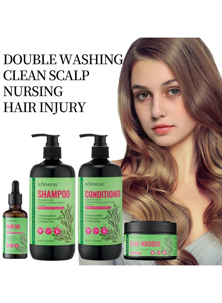 Kormesic مكيف النعناع روزماري-450 مل تنعيم وإصلاح مكيف - Image 5