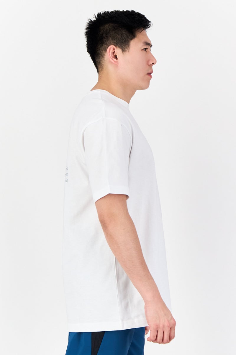 PUMA Men Relaxed Fit Short Sleeve Outdoor T-Shirt, White - Image 2