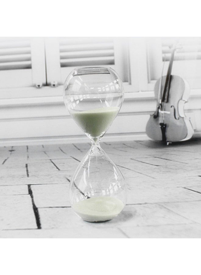 HoveBeaty Hourglass, HoveBeaty Hand-Blown Sand Timer Set for Time Management 15 Minutes Durable Glass Construction (15 min, White) - Image 4