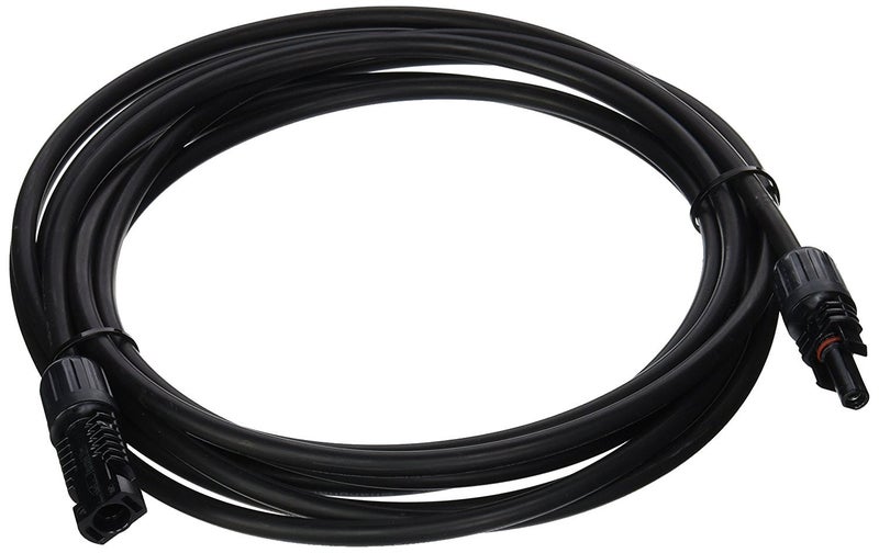 Renogy 15Ft 10AWG Solar Extension Cable with Female and Male connectors, 1 Piece, 15FT-10AWG, Black - Image 2