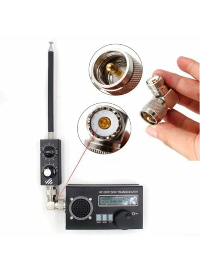 Portable 20W QRP HF Antenna 5 55MHz With Stainless Steel Telescopic Rod For Amateur Radio - Image 4