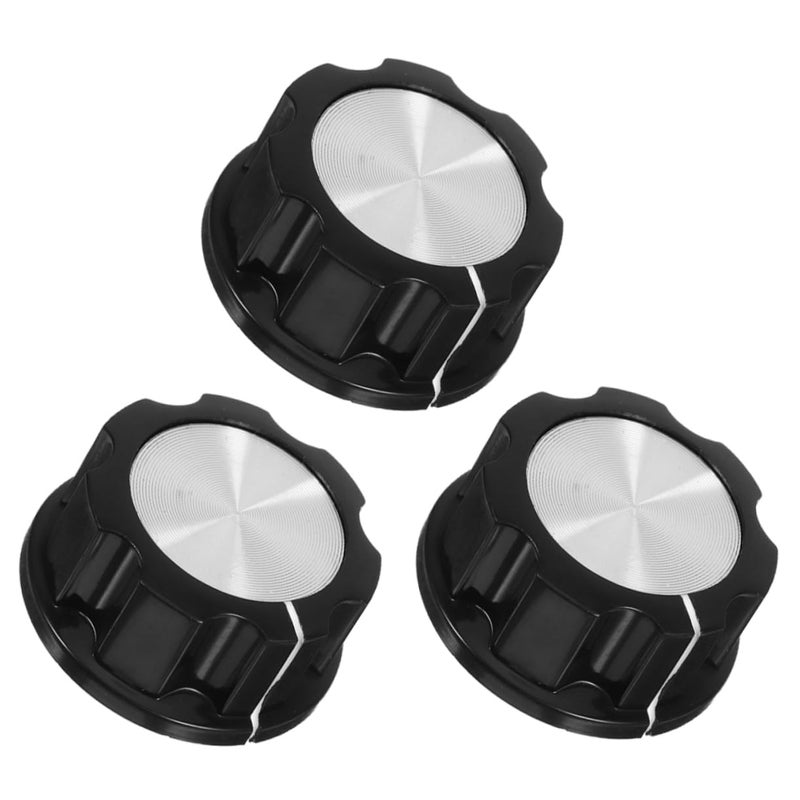 3pcs Black Timer Knob Set Replacement For Air Fryer Pressure Cooker Kitchen Switch Knobs - Image 2