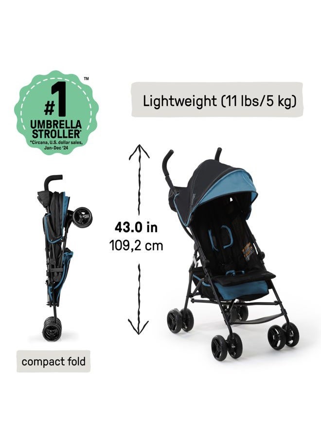 ingenuity Summer Infant 3Dmini Convenience Stroller (Blue/Black) - Image 3