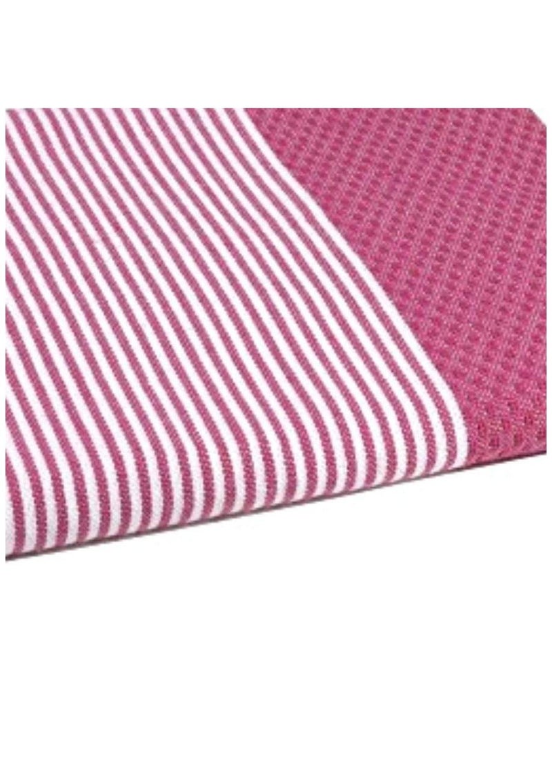Generic Beach Towel Foutas dark pink  - Image 1