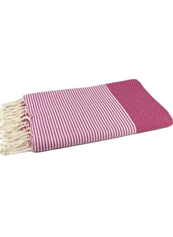 Generic Beach Towel Foutas dark pink  - Image 2