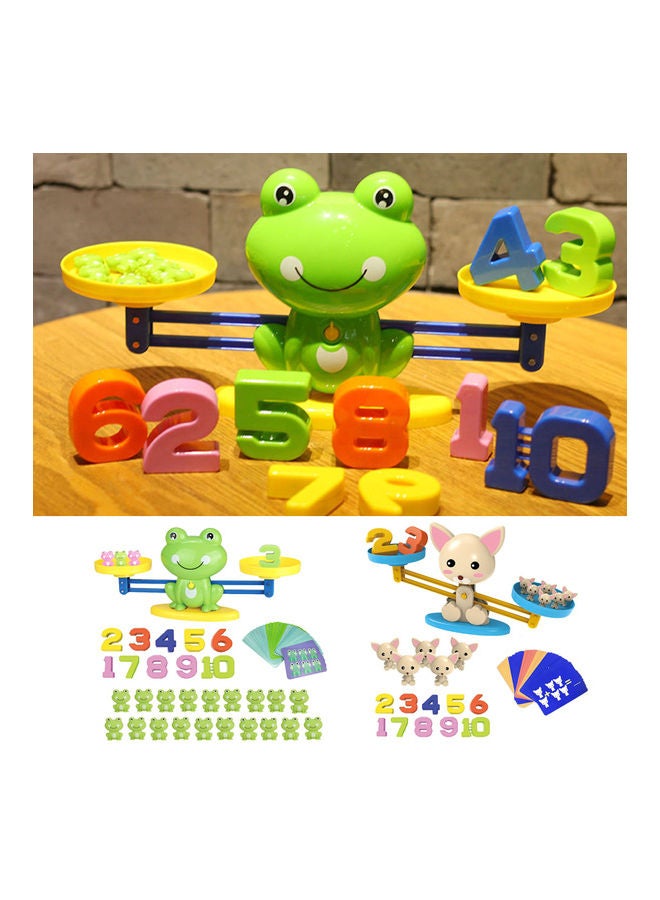 Frog Cat Design Number Balance Scale Counting Puzzle Game - Image 4