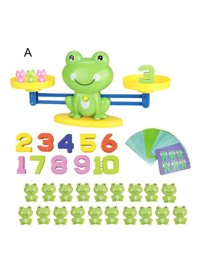 Frog Cat Design Number Balance Scale Counting Puzzle Game - Image 1