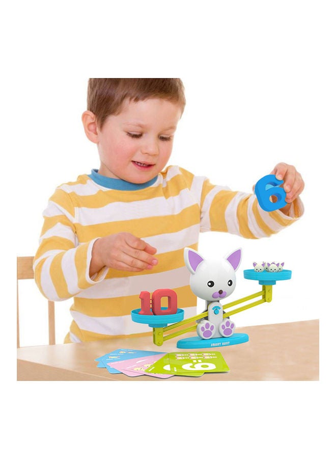 Frog Cat Design Number Balance Scale Counting Puzzle Game - Image 2