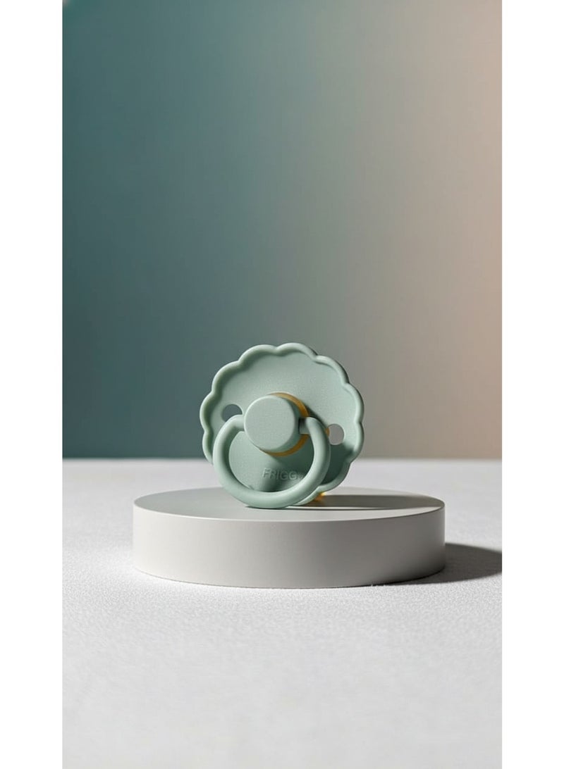 FRIGG Natural Latex Baby Pacifier | Size 2 (6–18 Months) | BPA-Free, Orthodontic Soother | Designed & Made in Denmark - Image 2