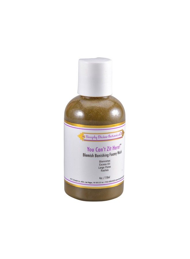 Simply Divine Botanicals You Can Zit Here! Blemish Banishing Foamy Wash 4 Oz - Image 3