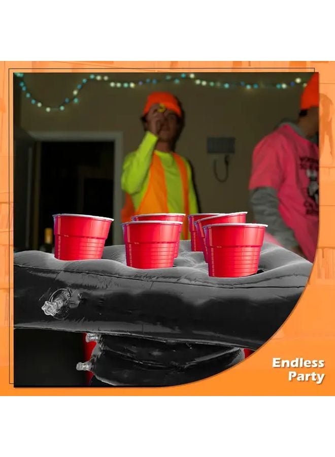 Inflatable Ping Pong Ball Party Game Hats With Cup Holders For Bridal Activities - Image 5