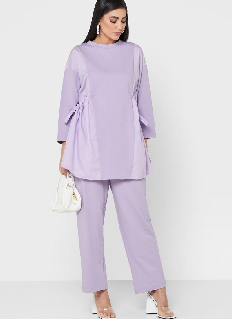 ديزرت كوف بلوزة بنمط كتل الألوان - Image 4