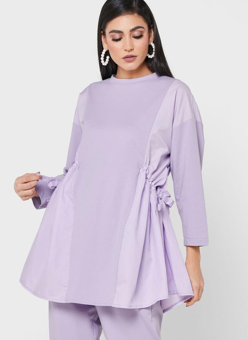 ديزرت كوف بلوزة بنمط كتل الألوان - Image 1