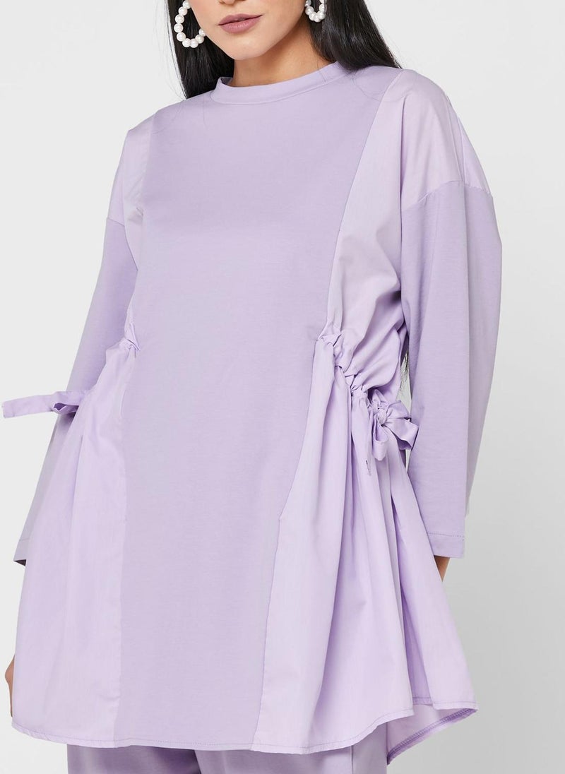 ديزرت كوف بلوزة بنمط كتل الألوان - Image 3